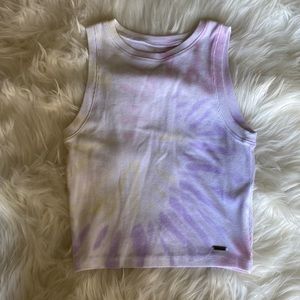 Tie-dye Hollister top